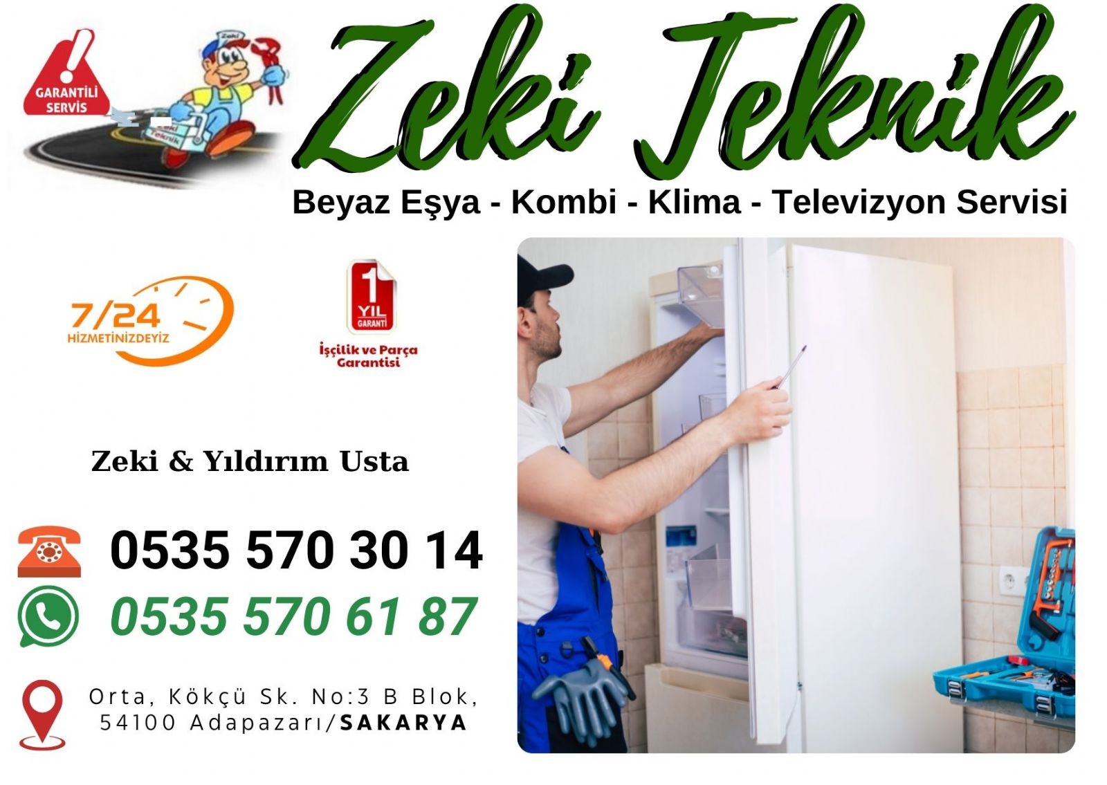 Sakarya Buzdolabı Servisi